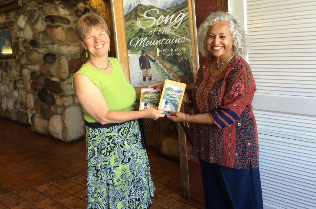 Author Shakuntala Rajagopal and business owner April M. Williams